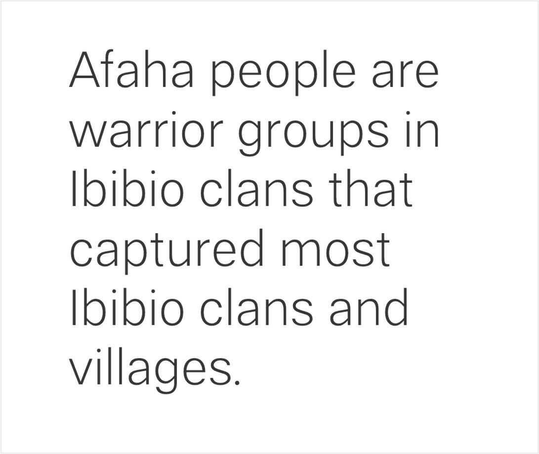 Ibibio People history